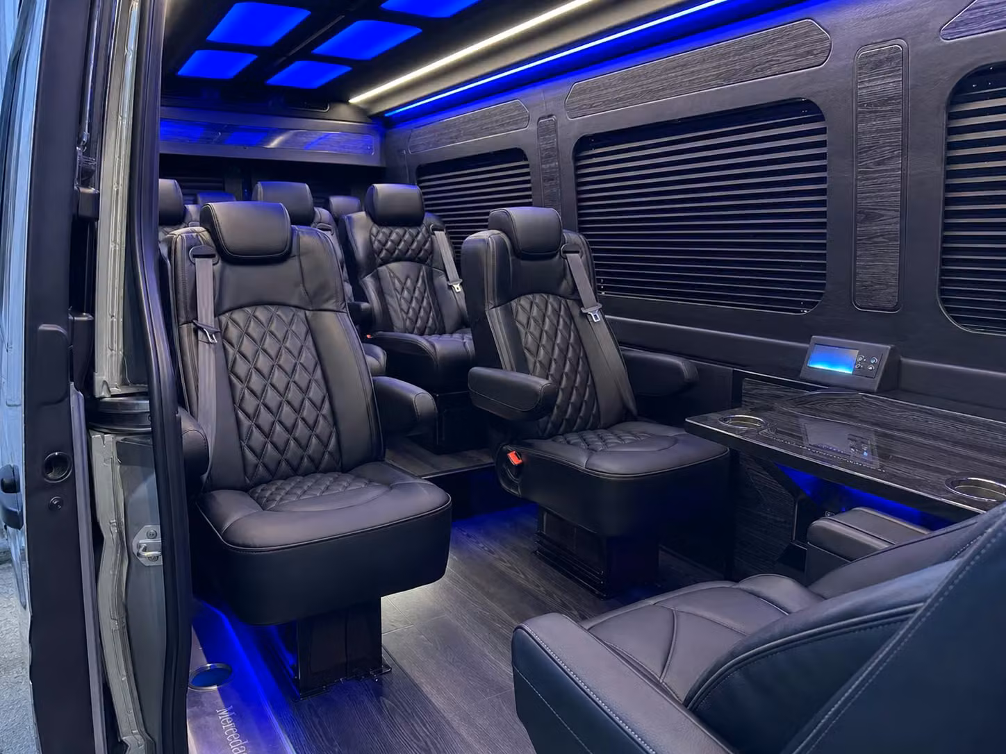 sprinter van transportation for groups and events across springfield