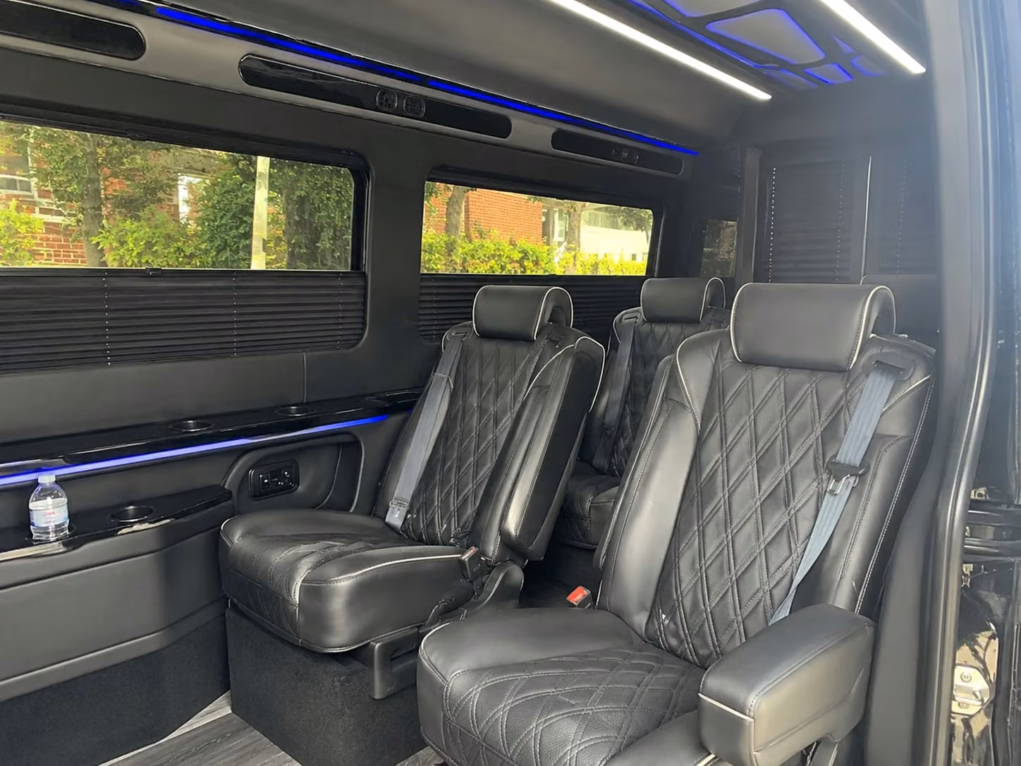 sprinter van with driver interior