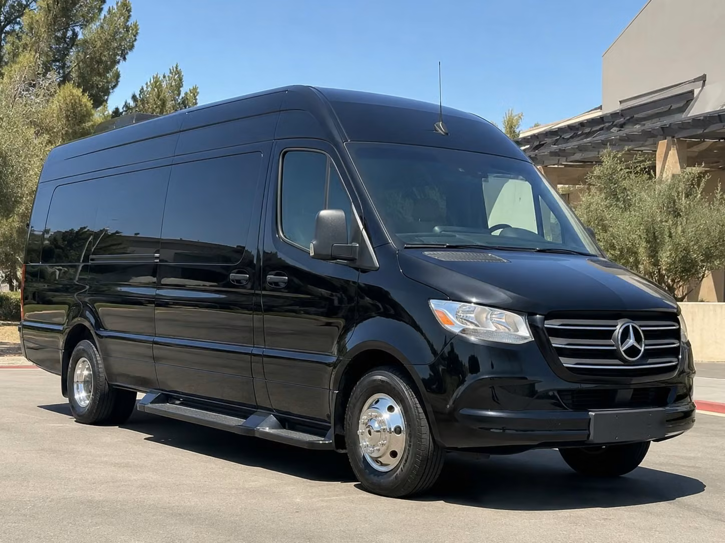 sprinter van with driver